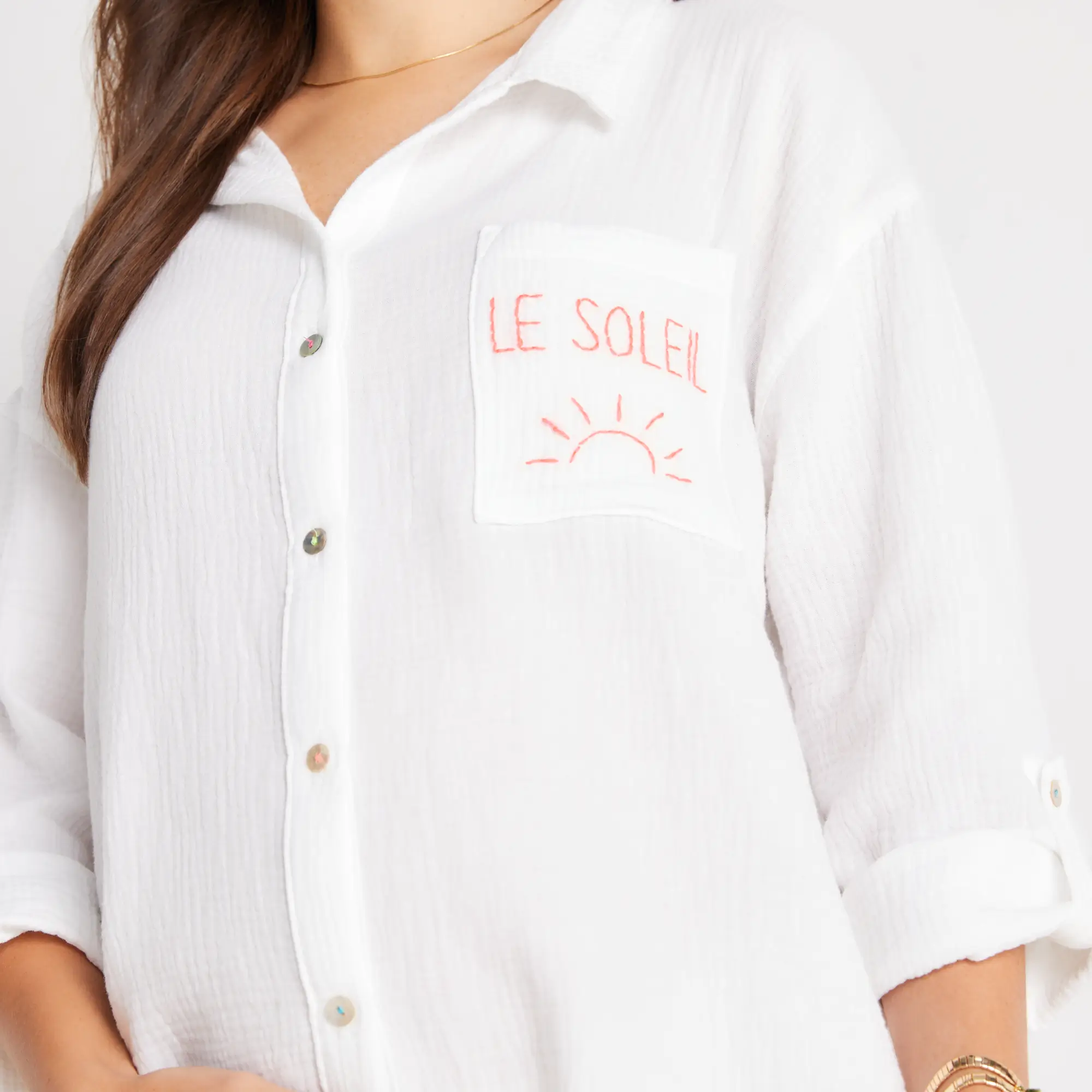Le Soleil Shirt Dress - Party of Two
